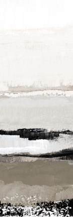 Framed Polite Neutral Journey Panel II Print