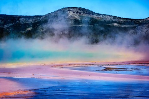 Framed Rainbow Lake Print