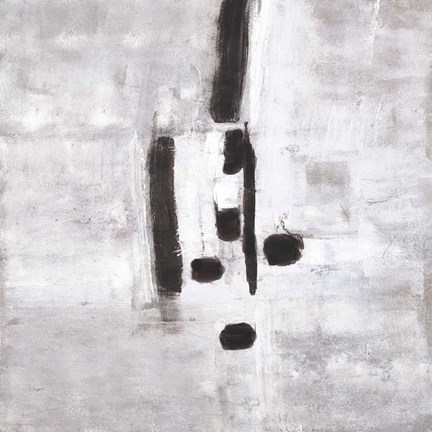 Framed Cloudy Mist II Print