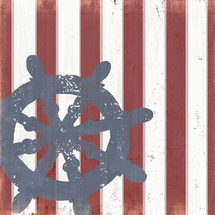 Framed American Coastal II Print