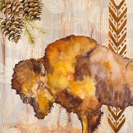 Framed Nature Trails III Print