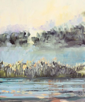 Framed Swamp View Print