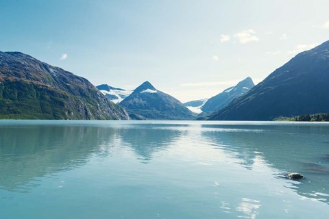 Framed Pristine Scenic Alaska Print
