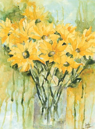 Framed Vase of Cheer Print