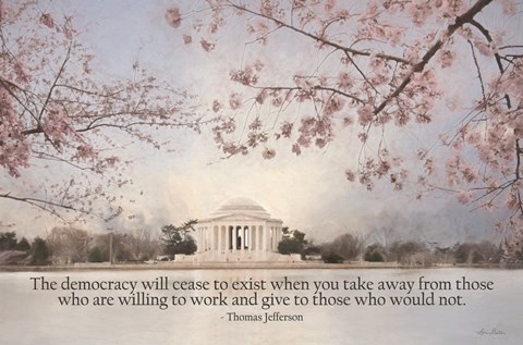 Framed Willing to Work Print