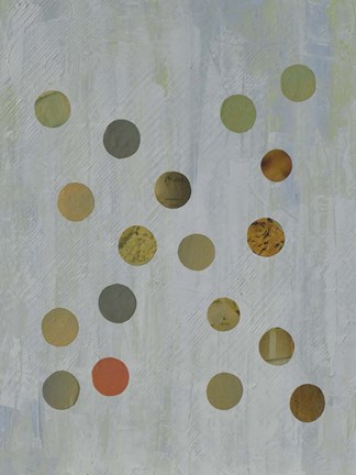 Framed Circles Too II Print