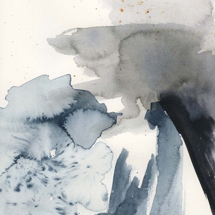 Framed Winter Current III Print