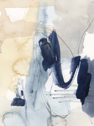 Framed Wild Air III Print