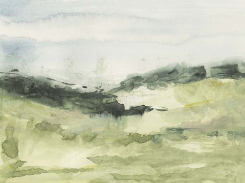 Framed Hill Scramble II Print