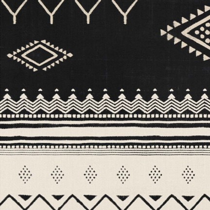 Framed Geo Textile Crop II Print