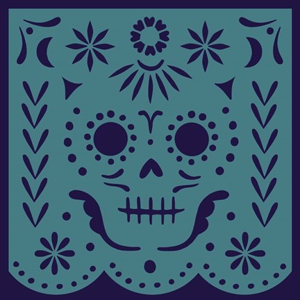 Framed Calaveras IV Print
