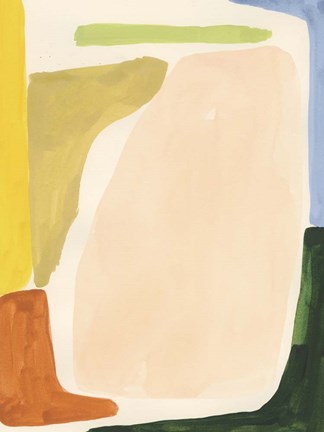 Framed Pigment Parcel I Print