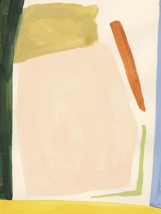 Framed Pigment Parcel II Print