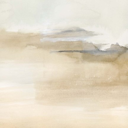 Framed Cinnamon Shores I Print