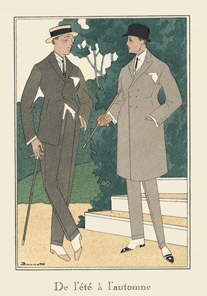 Framed Men&#39;s Fashion III Print