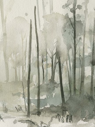 Framed Into the Woods IV Print