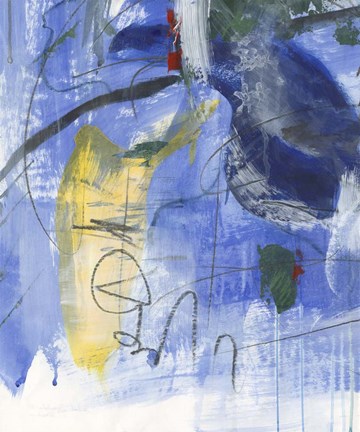 Framed Tribal Symbols III Print