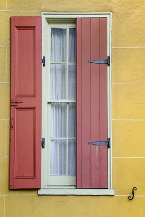 Framed Pastel Windows II Print