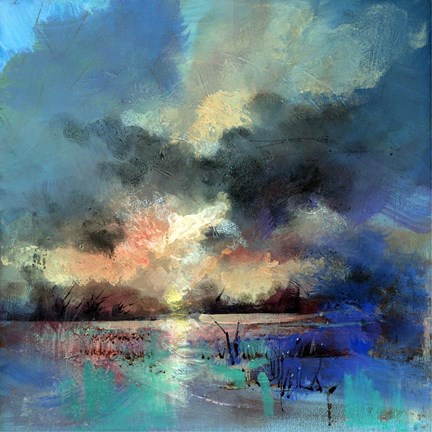 Framed Late Evening Print