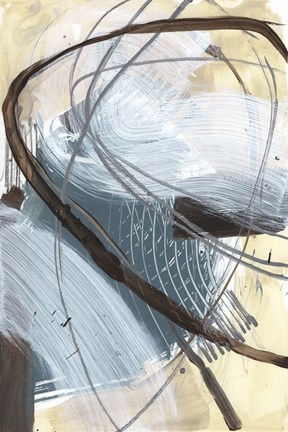 Framed Winding Around II Print