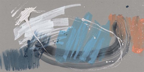 Framed Whimsical Marks I Print