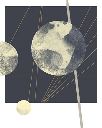 Framed Planetary Weights II Print