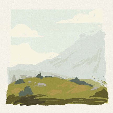 Framed Alpine Ascent IV Print