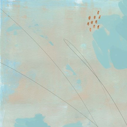 Framed Spring Abstract I Print