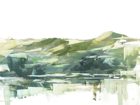 Framed Across The Lake I Print