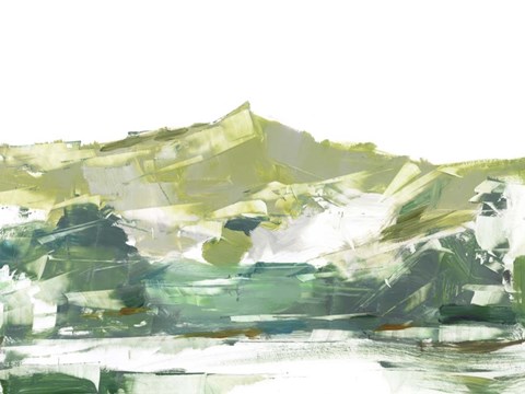 Framed Across The Lake II Print