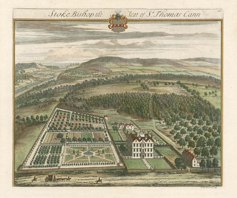 Framed Kip&#39;s Garden Views II Print