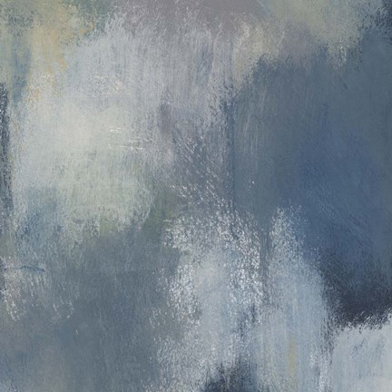 Framed Azure Blend II Print