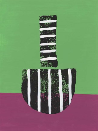 Framed Colorful Isolation II Print