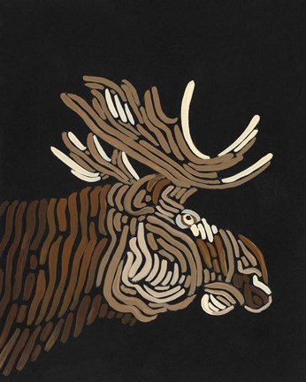 Framed Forest Dweller I Print