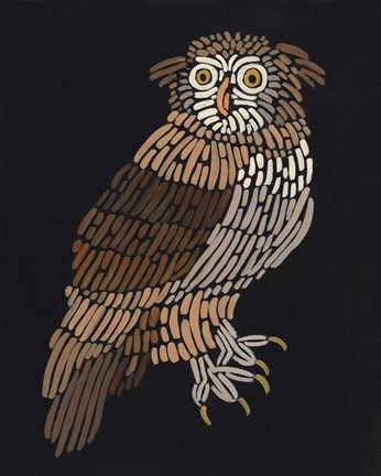 Framed Forest Dweller V Print