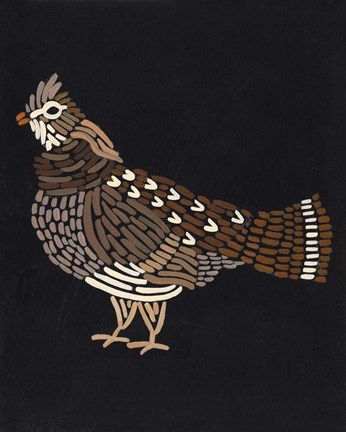 Framed Forest Dweller VI Print