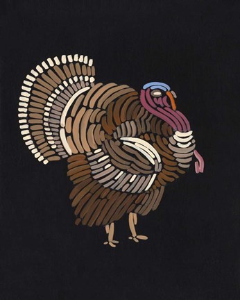 Framed Forest Dweller VII Print