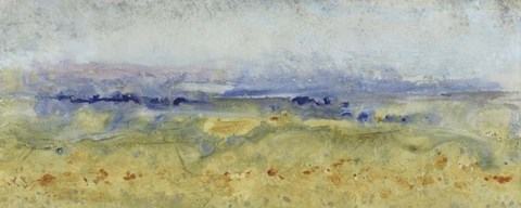 Framed Open Terrain I Print