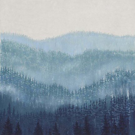 Framed Smoky Ridge II Print