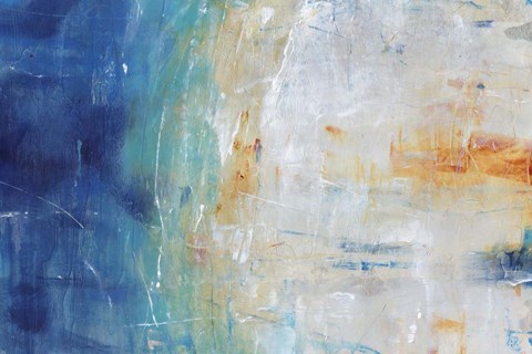 Framed Blue Grotto II Print