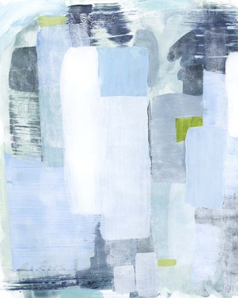 Framed Oceanic Shimmer II Print