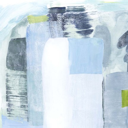 Framed Oceanic Shimmer VI Print