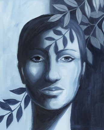 Framed Winking Shadow I Print