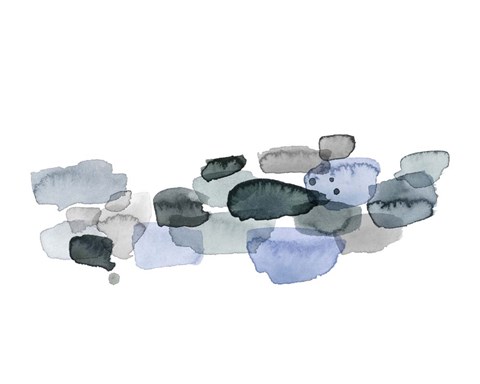 Framed River Droplets I Print