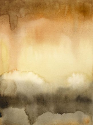 Framed Sunset Windowpane II Print