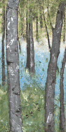 Framed Deep Silence III Print