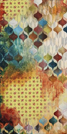 Framed Nostalgic Geo I Print