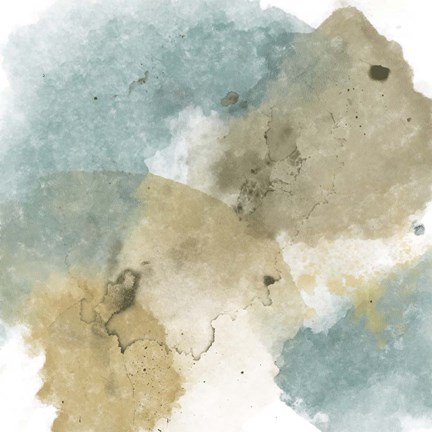 Framed Fading Pieces I Print