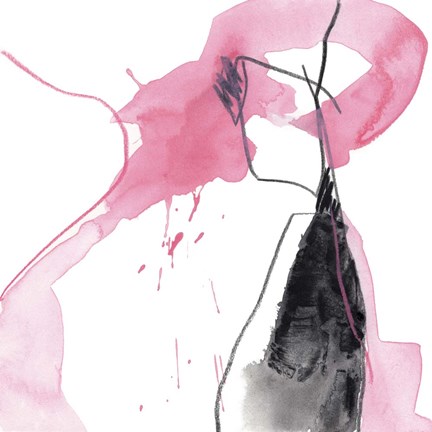 Framed Salon Rouge IV Print