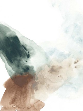 Framed Liquid Rhythm I Print